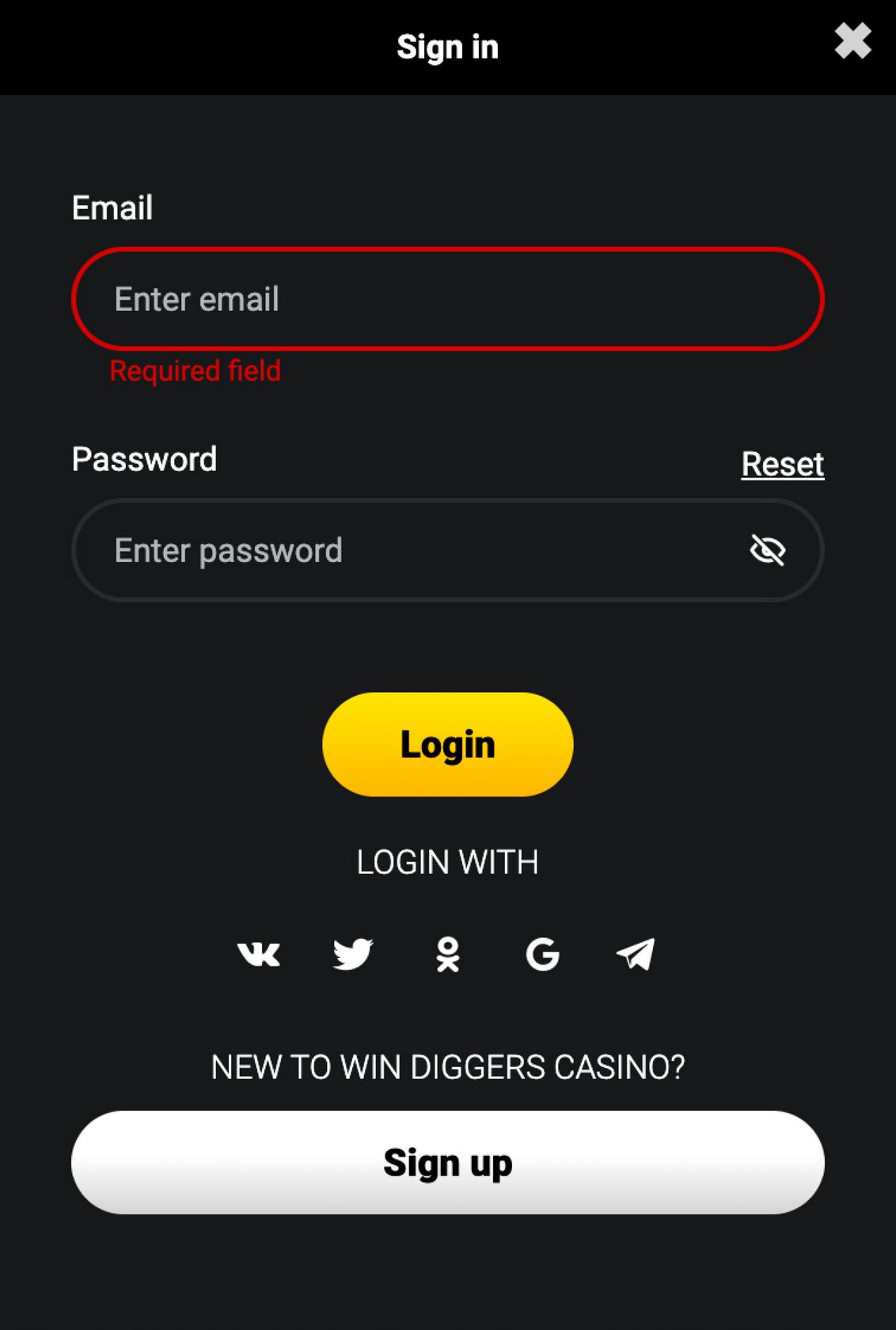 Win Diggers Gambling Enterprise Testimonial